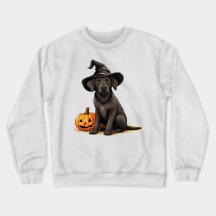 Halloween Labrador Retriever Dog #1 Crewneck Sweatshirt